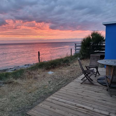 Petite Maison Avec Jardin Face Mer Agon-Coutainville Extérieur photo
