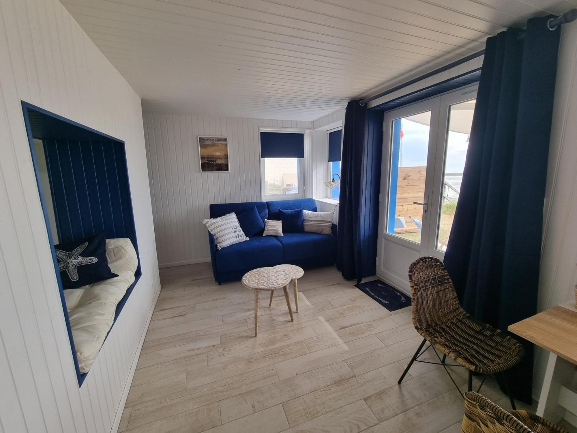 Petite Maison Avec Jardin Face Mer Agon-Coutainville Extérieur photo